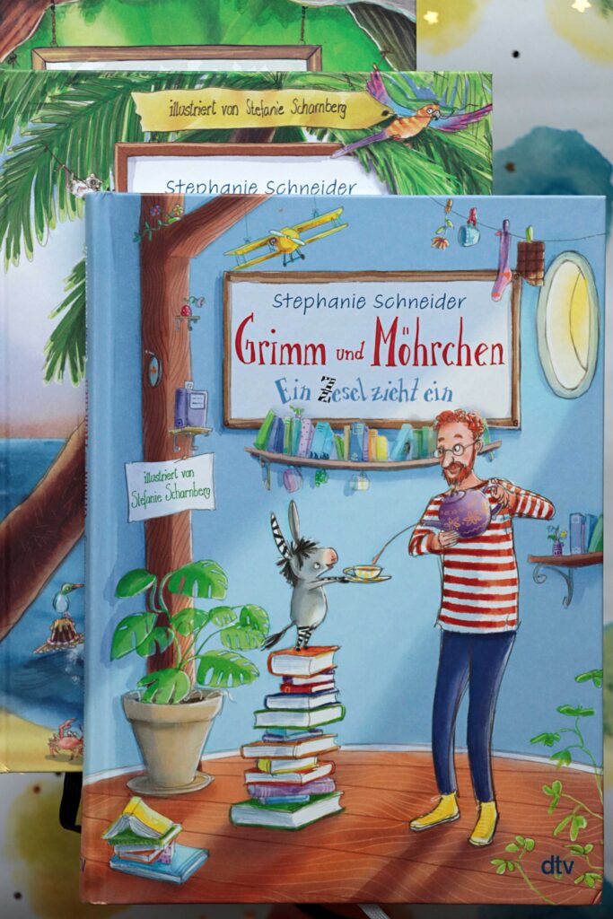 Kinderbuch - Grimm und Möhrchen Ein Zesel zieht ein