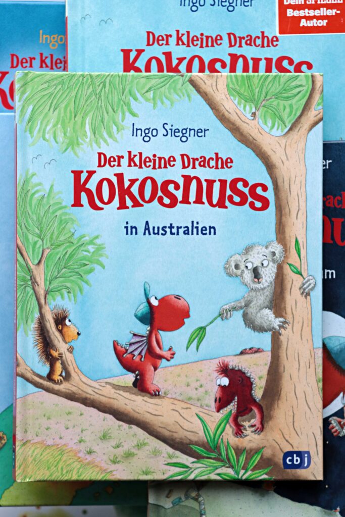 Kinderbuch - Der kleine Drache Kokosnuss in Australien