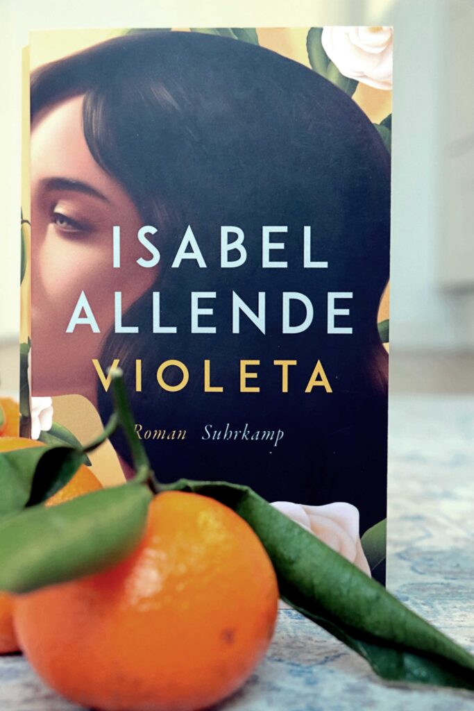 Violeta - Isabel Allende Buchcover Front